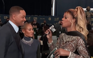 Laverne Cox Not Apologizing for 'Entanglements' Joke With Will and Jada Pinkett Smith at SAGs