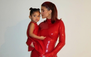 Kylie Jenner Wears Baggy Sweater While Stepping Out With Stormi After Giving Birth to Baby Wolf