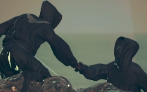 Black-Clad Inmates Escape Prison Island in Kanye West's 'Hurricane' Music Video