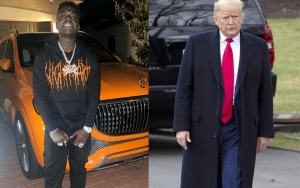 Kodak Black Meets Donald Trump for the First Time Since the Commutation of His Sentence