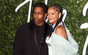 Rihanna Laughs Off A$AP Rocky Engagement Rumors Despite Rocking Huge Diamond Ring