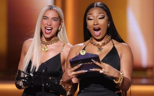 Dua Lipa and Megan Thee Stallion Channel Whitney Houston and Mariah Carey Iconic Moment at Grammys