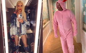 Gwen Stefani Shows Off Blake Shelton's Transformation as Pink Easter Bunny