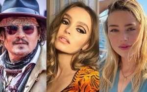 Johnny Depp Reveals Daughter Lily-Rose Depp and Amber Heard Are 'Not on Great Terms'