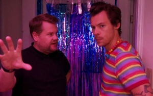 Harry Styles and James Corden Crash Fans' Apartment to Film 'Daylight' Music Video in Three Hours
