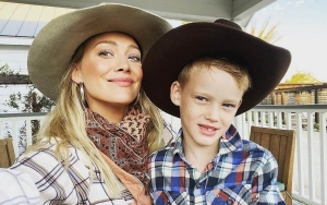 Hilary Duff Likes to Talk With Son Luca About His Father