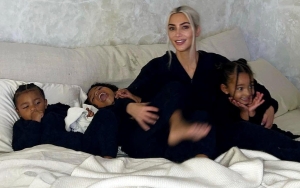 Kim Kardashian Shares Pictures From Fun-Filled Pajama Party for Her Kids