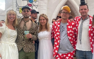 Sara Cox and Husband Ben Cyzer Renew Their Wedding Vows at Inflatable Chapel
