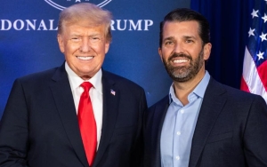 Donald Trump Jr. Mocks Redacted Affidavit With Groin Pic of His Father