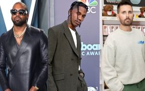 Kanye West Praises Travis Scott and Scott Disick for Standing Up Against Kris Jenner Amid Feud