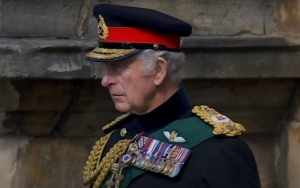 King Charles and Royal Family Walk Behind Queen Elizabeth's Coffin in Solemn Procession in Edinburgh