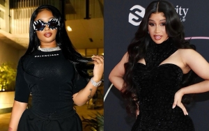 6ix9ine's GF Jade Disses Cardi B After Raptress Reminds Fans She Didn't Hire Men to Beat Up Women