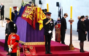 Prince Harry Seen Wearing Military Uniform at Queen's Vigil Following King Charles' Permission