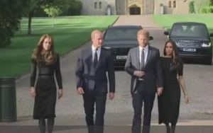 Prince William Invites Prince Harry and Meghan Markle to Sit With His Family During Queen's Funeral 