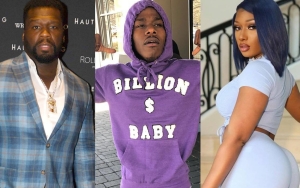 50 Cent Reacts to DaBaby's Claims He Hooked Up With Megan Thee Stallion Multiple Times