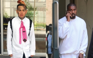 6ix9ine Says He Loves Kanye West, Urges People to 'Normalize Freedom of Speech' 
