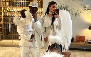 Kylie Jenner and Travis Scott Put on United Front With Kids on Halloween Day Post-Cheating Rumors