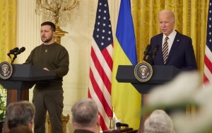Ukraine's President Volodymyr Zelensky Asks for More Missiles From Joe Biden