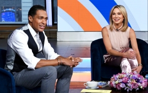 T.J. Holmes and Amy Robach Caught Locking Lips During Miami Trip