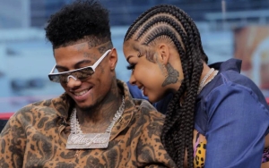 Chrisean Rock Clarifies Rumors She Hit Blueface With Hennessy Bottle 