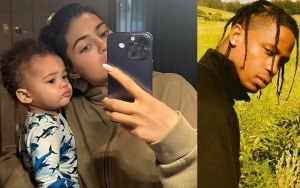 Internet Thinks Kylie Jenner's Son Aire Doesn't Look Like Dad Travis Scott 
