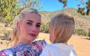 Emma Roberts Checks Mom for Sharing Pic of Son Rhodes' Face Without Her Permission