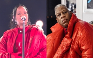 Rihanna Applauded for Paying Tribute to Andre Leon Talley With Her Super Bowl Outfit