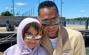 T.J. Holmes Reunites With Daughter Sabine After PDA-Packed Vacation With Amy Robach