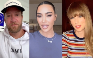 Dave Portnoy Says Kim Kardashian Should Be Dragged to Jail If She Attends Taylor Swift's 'Eras' Show
