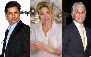John Stamos' Ex Teri Copley Reacts to His Story of Catching Her in Bed With Tony Danza