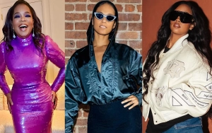 Oprah Winfrey, Alicia Keys and H.E.R. Stun in Purple Gowns at 'The Color Purple' Premiere in L.A.