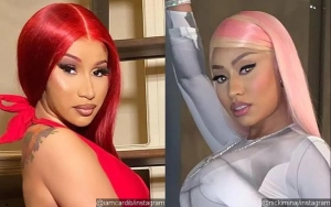 Cardi B Urges Trolls to 'STFU' for Accusing Her of Copying Nicki Minaj's Winter Outfit