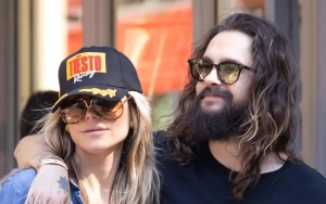 Heidi Klum and Husband Tom Kaulitz Can't Resist a Kiss on Fun Beach Trip in Caribbean