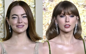 Emma Stone Jokingly Calls Out 'A**hole' Taylor Swift for Singer's Reaction to Her Golden Globes Win