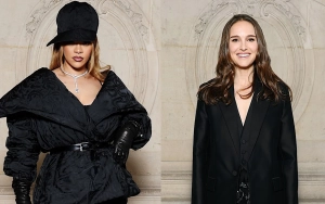 Rihanna Praises Natalie Portman for Her Hotness at Paris Fashion Week