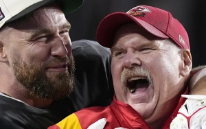 Travis Kelce Admits It's 'Unacceptable' for Him to Bump Into Coach Andy Reid During Super Bowl