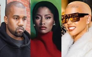 Kanye West Asked Nicki Minaj's BF for Threesome With Her and Amber Rose 