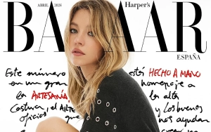 Sydney Sweeney Poses in Abs-Baring Outfit in Harper's Bazaar Espana Cover