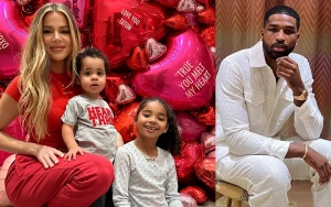 Khloe Kardashian Takes Kids to First NBA Game to Support Tristan Thompson