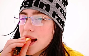 Billie Eilish Launches Fun Music Video for 'LUNCH'