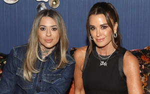 Kyle Richards and Morgan Wade Rock Matching Jeans on Lunch Date