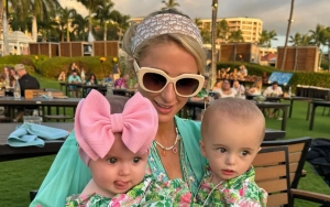 Paris Hilton's Son Phoenix and Daughter London Match in Summer Outfits in New Adorable Photos