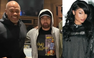 Eminem Name Drops Megan Thee Stallion and Dr. Dre on New Single 'Houdini'