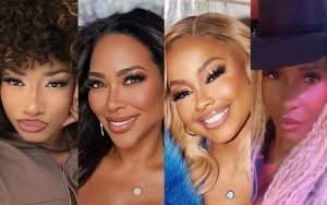 Megan Thee Stallion Takes Shot With Kenya Moore, Phaedra Parks, Sheree Whitfield at Atlanta Show