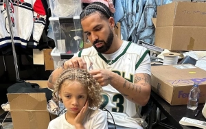 Drake Unleashes Rare Pics With Son Adonis and Dad Dennis on Father's Day