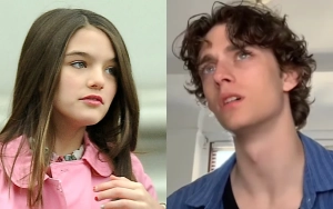 Suri Cruise and Musician Boyfriend Toby Cohen Spotted Making Out in Park After High School Prom