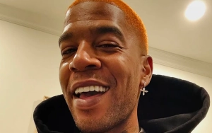 Kid Cudi Sports Surgical Boot, Uses Crutches to Walk After Breaking Foot