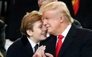 Barron Trump Applauded as He Makes Debut at Father Donald's Campaign Rally