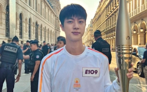 BTS' Jin Feels 'Honored' After Completing His Duty as Olympic Torchbearer in Paris