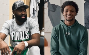 Jaylen Brown Speaks Up After Seemingly Calls Bronny James 'Not a Pro' During a Game